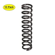 9mm Outer Diameter 1.2mm Wire Dia 40mm Long Compression Spring 10Pcs