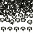 thumbnail image 1 of 9mm Round Dome Rivet, 90 Pcs Metal 4 Claw Spike Spot Stud Punk Rock Rivet Nailhead for DIY Leather Crafting for Decor Repair Clothing Belts Bags Shoes, Brown, 1 of 6