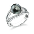 thumbnail image 1 of 9mm Tahitian Cultured Pearl Tessa Ring, 1 of 6