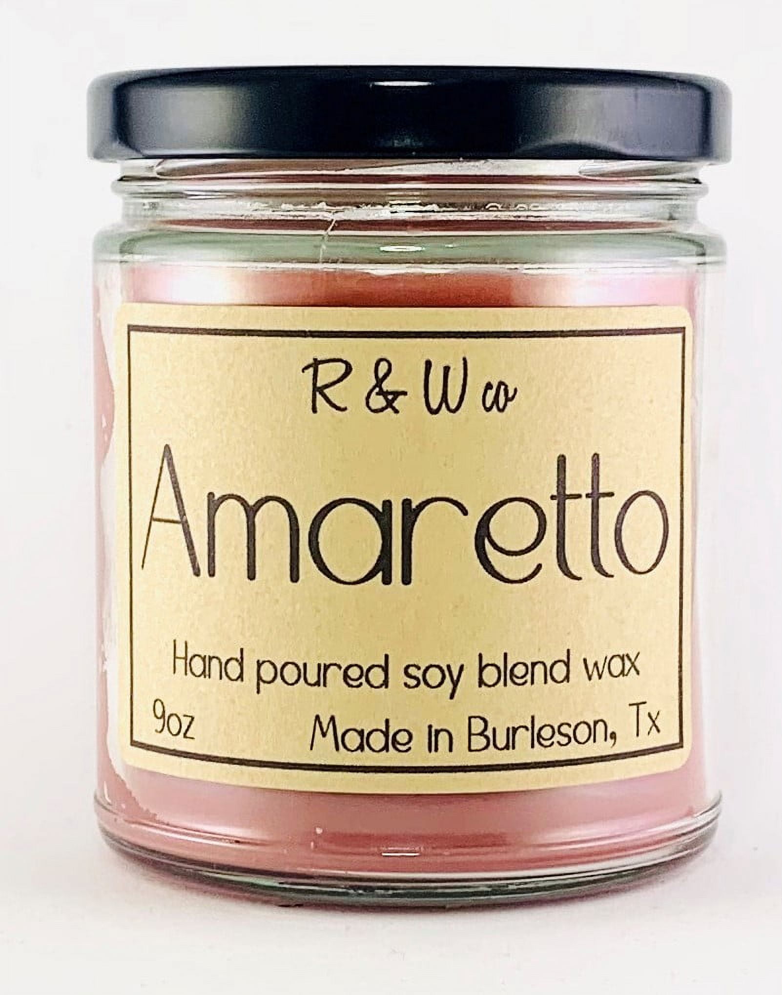 9oz Amaretto Scented Candle Quality candles at an affordable price