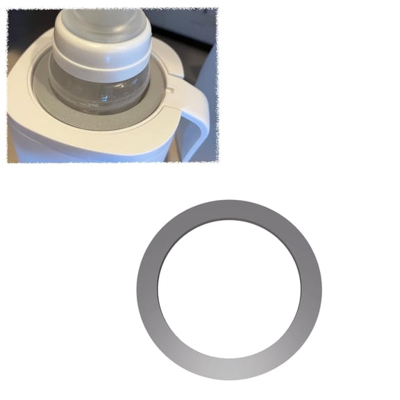 9oz Bottle Adapter for Munchkin Bottle Warmer, Allows Use of Larger Diameter Bottles, for Evenflo 9oz Bottles