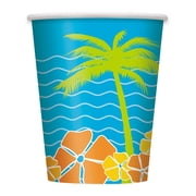 9oz Island Paradise Paper Cups, 8ct