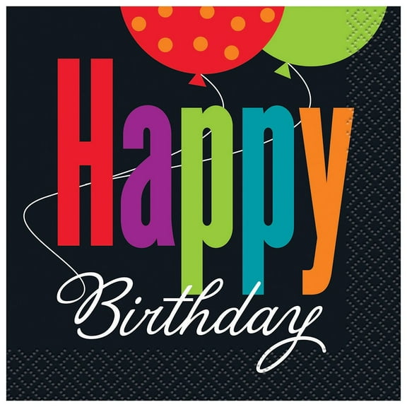 9oz Paper Birthday Cheer Cups, 8ct