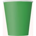 9oz Paper Cups, Green, 14ct - Walmart.com