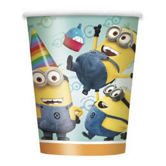 9oz Paper Despicable Me Minions Cups, 8ct