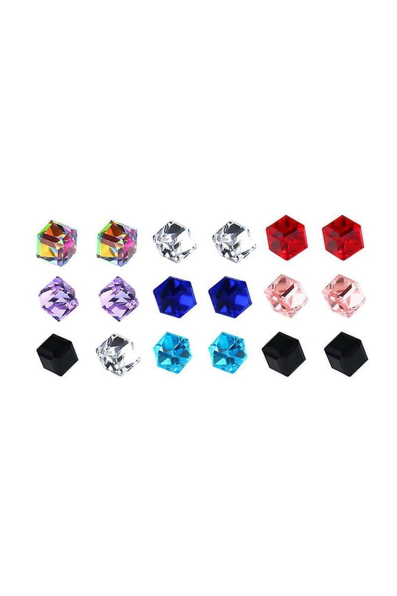 9pair Magnetic Earrings