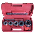 thumbnail image 1 of 9pc Ratcheting Pipe Threader with Plastic Case, 1 of 1