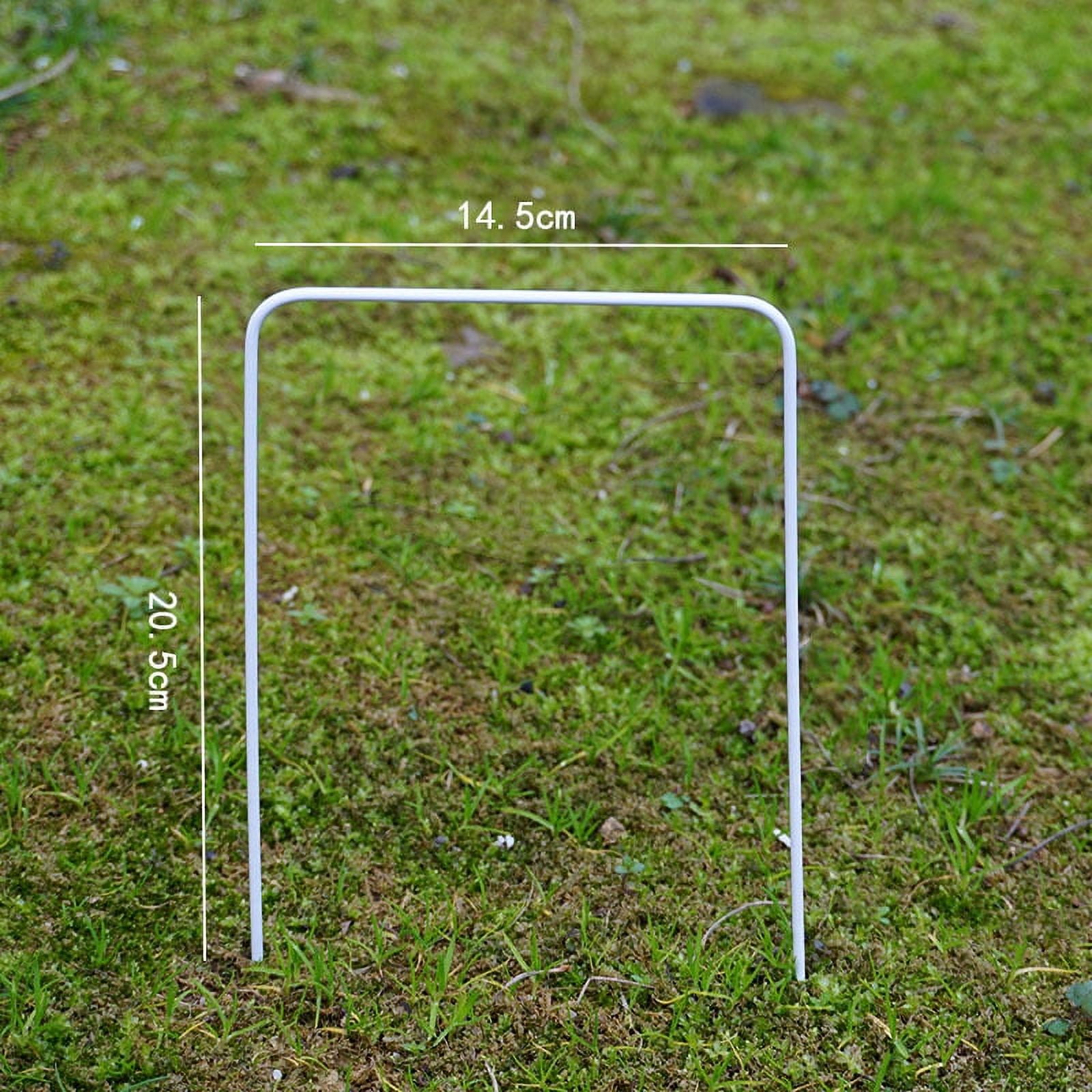 9pcs Croquet Wickets Square Arrow Wickets Croquet Wickets Replacement