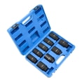 thumbnail image 1 of 9pcs Deep Impact Socket Set 1/2'' Drive Metric Axle Hub Nut Socket 29-38mm, 1 of 1
