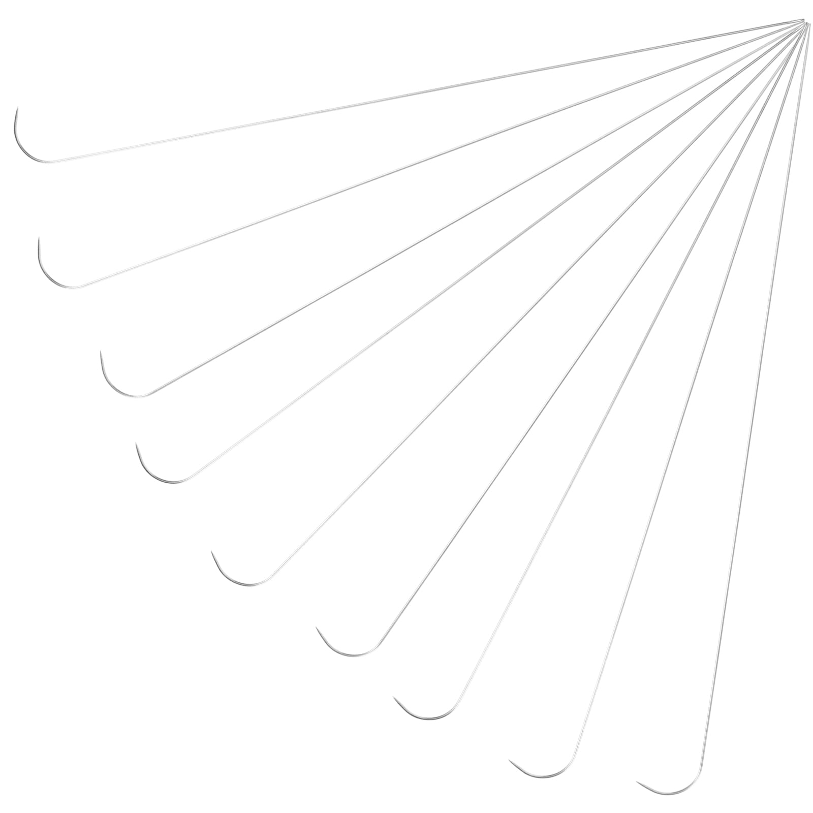 9pcs Embroidery Needles Practical Beading Needles DIY Needles Beads Embroidery Beading Needles