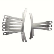 9pcs Fret Radius Gauge Set Guitar Measuring Tool for Guitar and Bass, Adjusting Bridge Saddle