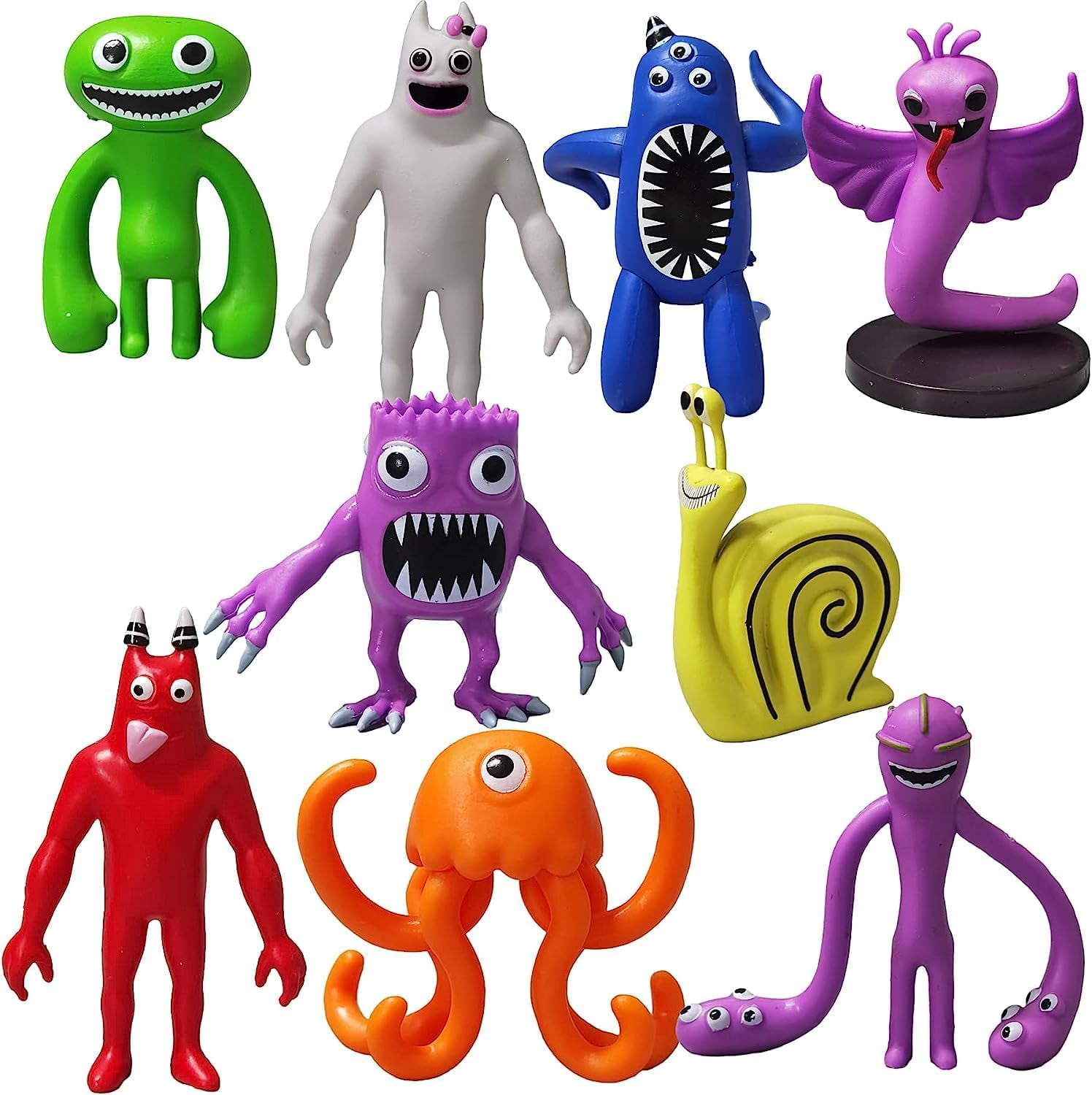 9pcs Garden Ban-ban 3 Action Figure Toys Jumbo Josh Figures Toys Opila Bird  Banban Toys Figures Set 