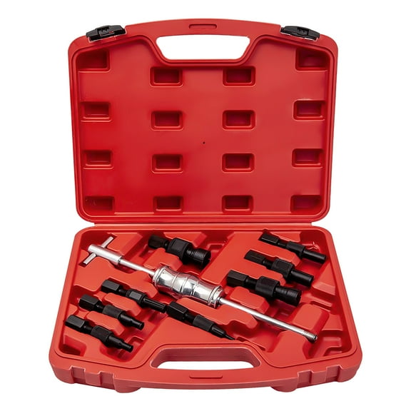 9pcs Inner Bearing Puller Set Remover Slide Hammer Internal Kit 8mm-32mm Blind Hole