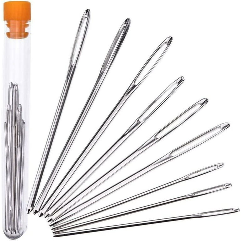 BEADNOVA Needle Threaders 20pcs Stainless Steel Sewing Needle Threader Tool  Needle Threaders for Hand Sewing Large Eye Needles Cross Stitch Embroidery