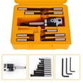 thumbnail image 1 of 9pcs MT2-M10 F1-12 Boring Head  1/2" Carbide Boring Bar Full Set Milling NEW, 1 of 19