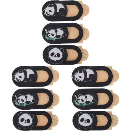 9 Pcs Computer Laptop Camera Blocker Computer Camera lid Smartphone Webcam Sticker Webcam Cover Cartoon