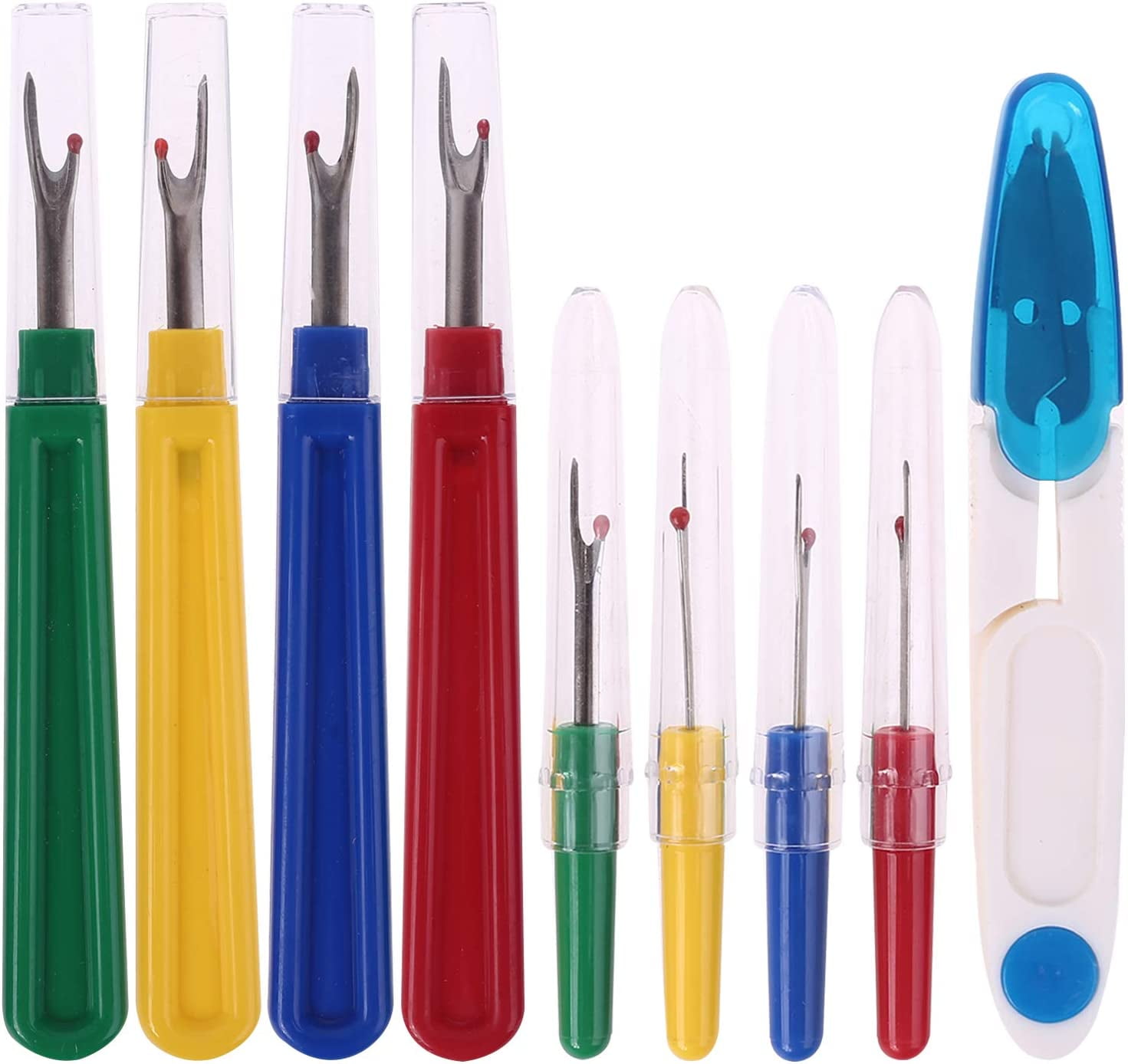 9pcs/Set Sewing Seam Rippers Handy Stitch Remover Pruning Thread Cutter ...