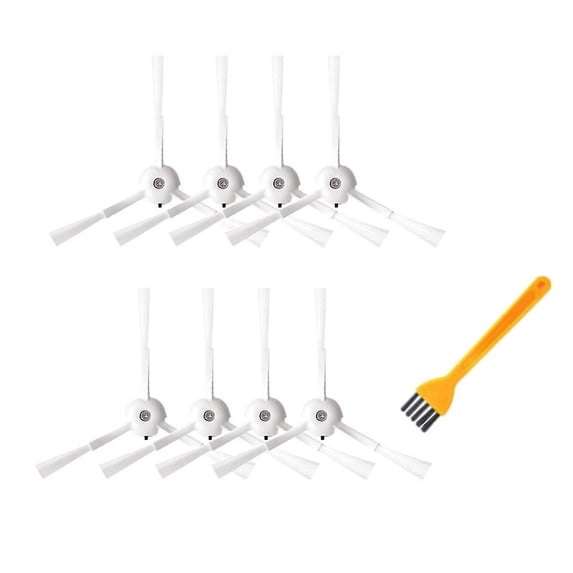 9pcs Side Brush For Xiaomi Roborock T8 Robot Spare Floor Cleaning