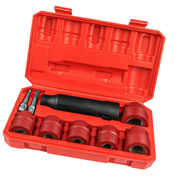 9pcs Wheel Studs Cleaner Brush Set Automotive Wheel Studs rusts Removal Tool set for Removing rusts & Debris from Car Hubs