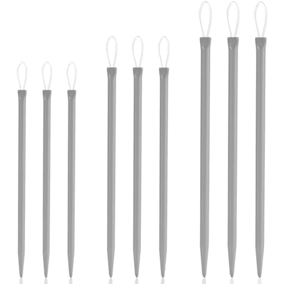 9pcs Yarn Needle, 3 Sizes Large Eye Tapestry Needle for Yarn Darning Weave Nylon Thread Rope Threader Big Finishing Wool Needles Embroidery Weaving Tools for Hand Crafts Sewing Knitting Crochet