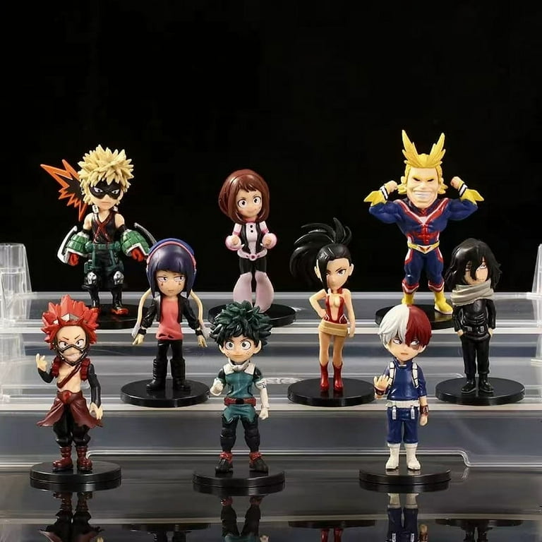 AX-TOYS Anime My Hero Academia Action Figures, 9pcs Collectable