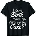 thumbnail image 1 of 9th Birthday Mom Birthday Girl Boy 9 Year Old Son Daughter T-Shirt, 1 of 4