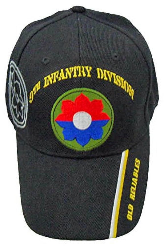 9th Infantry Division Cap Old Reliables ID Baseball Hat Army Bumper Sticker