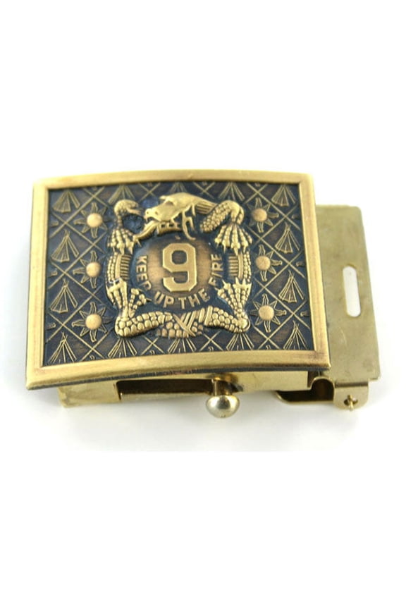 9th Infantry US Army Emblem Belt Buckle Genuine US Made 1.25"