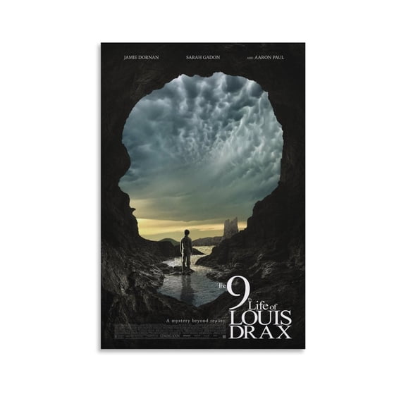 The 9th Life of Louis Drax Classic Movie Poster Posters Wall Art Painting Canvas Gift Living Room Prints Bedroom Decor Poster Artworks 12x18inch(30x45cm)