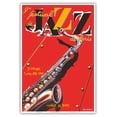 thumbnail image 1 of 9th Paris Jazz Festival (9˚Festival de Jazz de Paris) - Vintage Music Poster c.1988 - Master Art Print (Unframed) 13in x 19in, 1 of 4