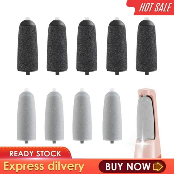 9x Coarse Pedicures Replacement Heads for Flawless Pedi Electric Tool Foot File