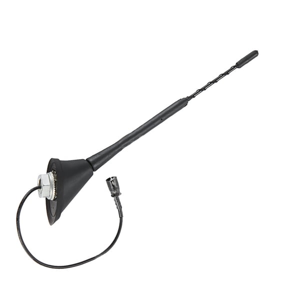 9x Plastic Car Roof Radio Whip AM/FM Antenna+Base For VW