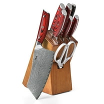 Knife Set-Marco Almond® MA21 Luxury Golden Kitchen Knife Set