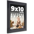 thumbnail image 1 of 9x10 Frame Black Passaggi Solid Wood Picture Frame Width 1.5 Inches | Interior Frame Depth 0.5, 1 of 8