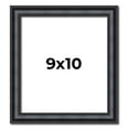 thumbnail image 1 of 9x10 Frame Black Real Wood Picture Frame Width 1.25 inches | Interior Frame Depth 0.5 inches |, 1 of 8