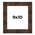 thumbnail image 1 of 9x10 Frame Brown Burl Real Wood Picture Frame Width 1.625 Inches | Interior Frame Depth 0.5 Inches, 1 of 8