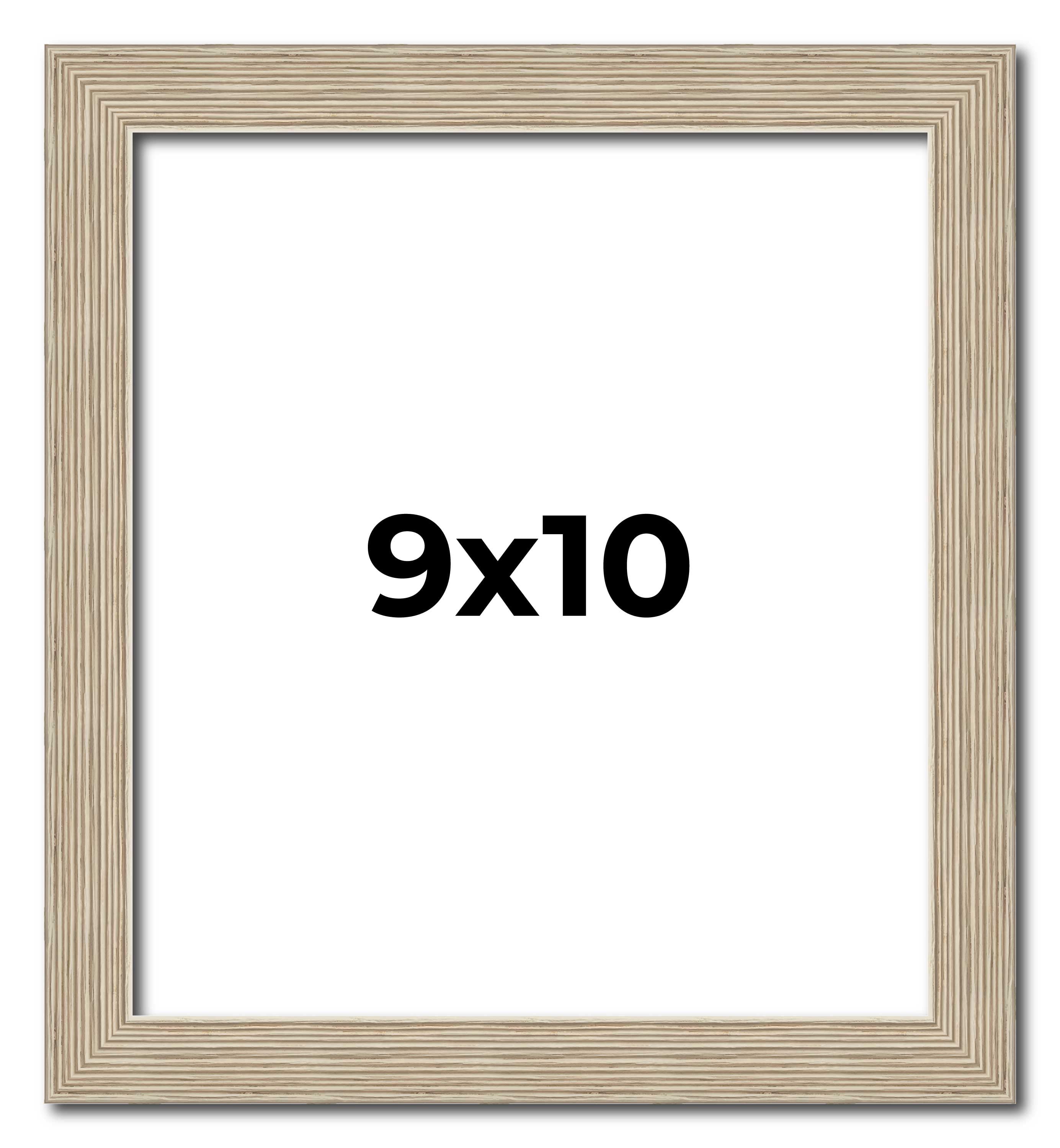 9x10 Frame Grey Solid Wood Picture Frame Width 1 Inches | Interior ...