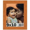 thumbnail image 1 of 9x10 Frame Honey Pecan Brown Picture Frame - Modern Photo Frame Includes UV Acrylic Shatter Guard, 1 of 8