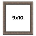 thumbnail image 1 of 9x10 Frame Silver Real Wood Picture Frame Width 1.25 Inches | Interior Frame Depth 0.5 Inches |, 1 of 8