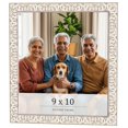 thumbnail image 1 of 9x10 Frame White Real Wood Picture Frame Width 1.5 inches | Interior Frame Depth 0.5 inches |, 1 of 8