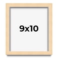 thumbnail image 1 of 9x10 Shadow Box Frame Brown | 0.875 Inches Deep Real Wood Contemporary Shadowbox Display Frame | UV, 1 of 5