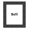 thumbnail image 1 of 9x11 Frame Brown Rustic Solid Wood Picture Frame 1.5 Inches Wide | Interior Frame Depth 0.5 Inches, 1 of 8