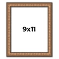 thumbnail image 1 of 9x11 Frame Gold Real Wood Picture Frame Width 1.25 inches | Interior Frame Depth 0.5 inches |, 1 of 8