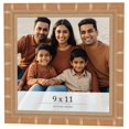 thumbnail image 1 of 9x11 Frame Gold Real Wood Picture Frame Width 1.5 inches | Interior Frame Depth 0.5 inches | Bhutan, 1 of 8