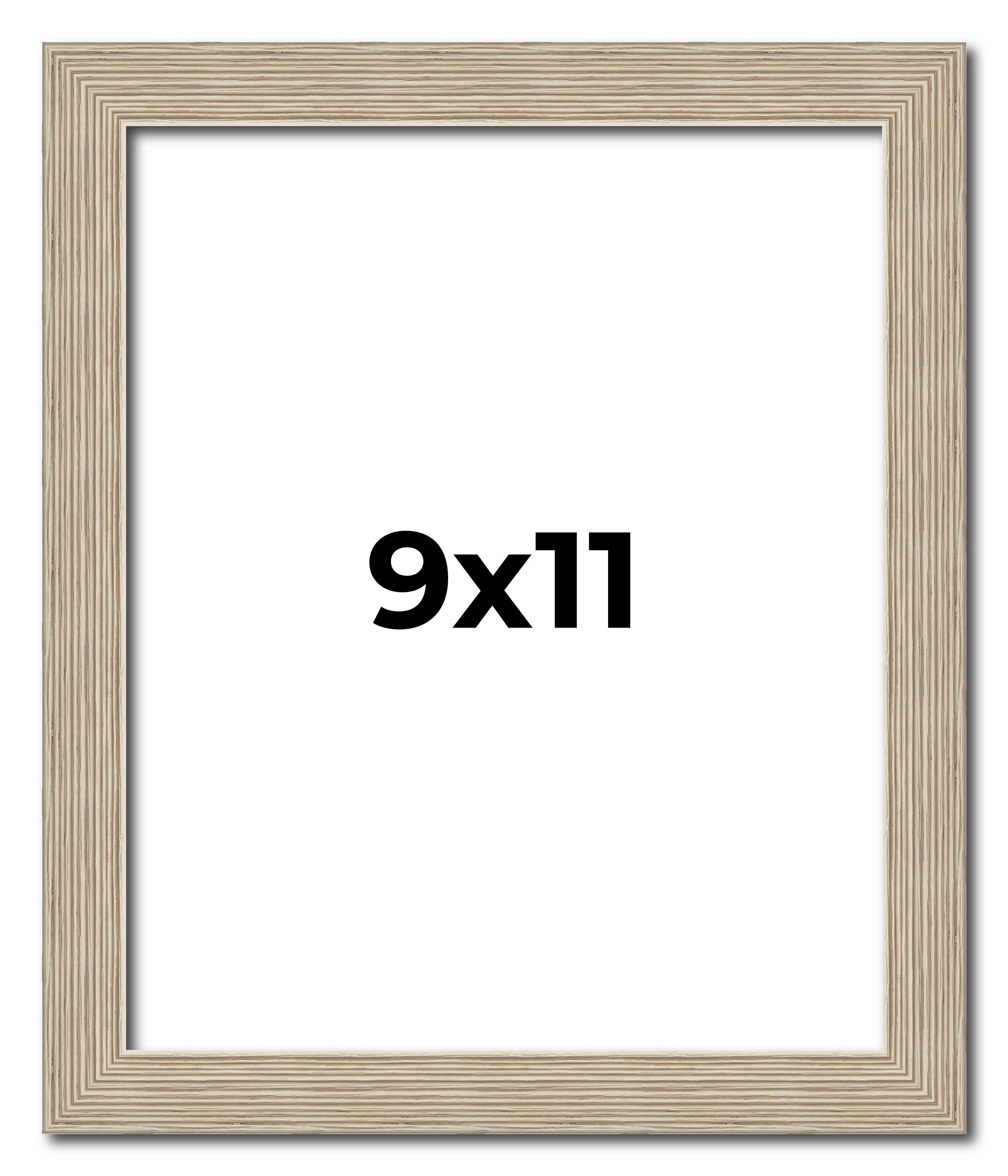 9x11 Frame Grey Solid Wood Picture Frame Width 1 Inches | Interior ...