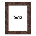thumbnail image 1 of 9x12 Frame Brown Burl Real Wood Picture Frame Width 1.625 Inches | Interior Frame Depth 0.5 Inches, 1 of 8