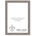 thumbnail image 1 of 9x12 Gray Barnwood Picture Frame for Puzzles Posters Photos or Artwork, 1 of 4
