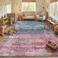 thumbnail image 1 of 9x12 Modern Abstract Rugs Washable Non-Slip Ombre for Living Room Bedroom Study Room-Orchid, 1 of 8
