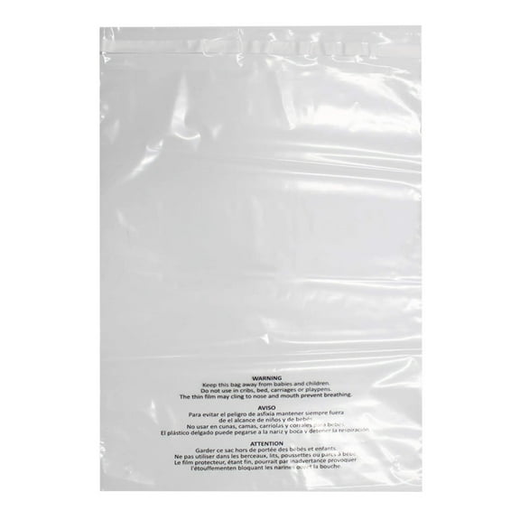 9x12 Self Sealing Clear Plastic Poly Mailer Bags Durable Shipping Bags - 100pc