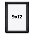 thumbnail image 1 of 9x12 Shadow Box Frame Black | 1 Inches Deep Real Wood Farmhouse Shadowbox Display Frame | UV, 1 of 6